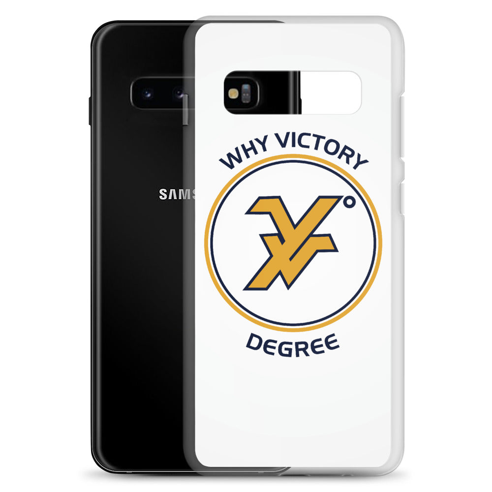 Image of Why Victory Degree Samsung Case (White & Black)